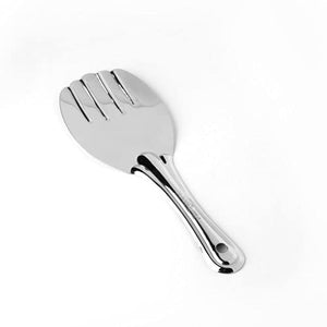 Rasoi Stainless Steel Rice Serving Panja Spoon for Home and Kitchen (No.4)