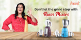 Rasoi Sonet 550W  3 Jars Mixer Grinder (red)