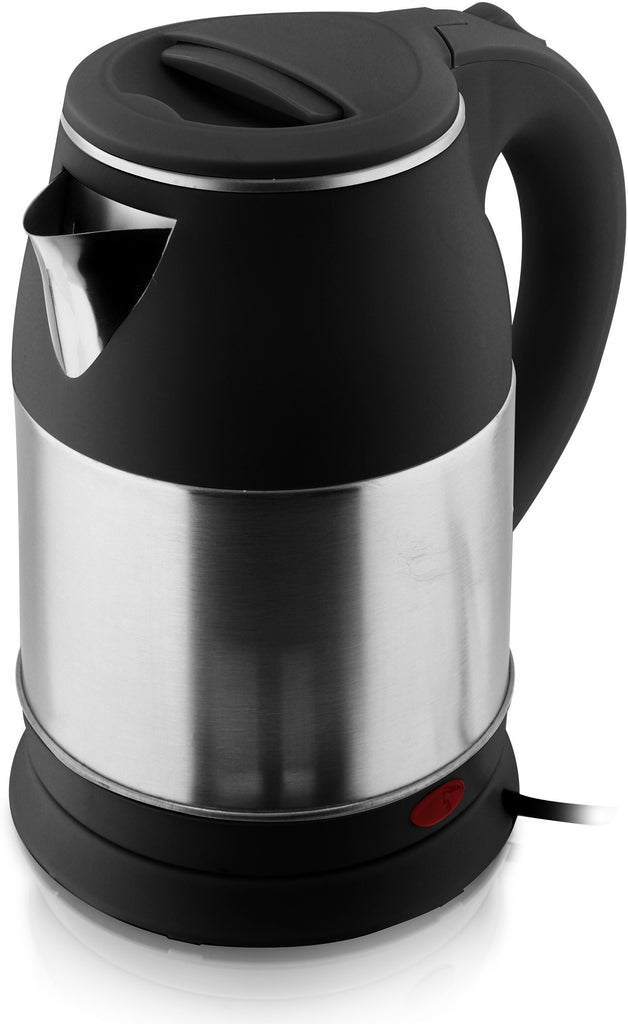 Rasoi 1.8-Liter Double Wall Vacuum Insulated Stainless Steel BPA Free Electric Kettle With Keep-Warm Function (Silver)