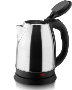 Rasoi Fast Boiling Tea Kettle Cordless, Stainless Steel Finish Hot Water Kettle - Electric Kettle (1.8 L, Silver)